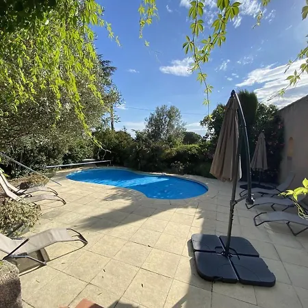 Avec Piscine, 10 Pers, Carpentras, 145m², 5 Ch, Jardin, Clim, Proche Luberon - Fr-1-767-12 * Carpentras