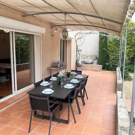 Avec Piscine, 10 Pers, Carpentras, 145m², 5 Ch, Jardin, Clim, Proche Luberon - Fr-1-767-12 Villa *